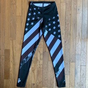 Ranger Up American Flag Leggings
